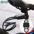 Alarm wireless cable chain lock USB APP motorcycle helmet retractable station one-button motorbike